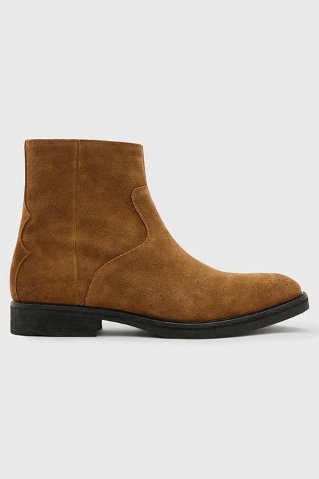 LANG SUEDE BOOT TOBACCO GOLD 1
