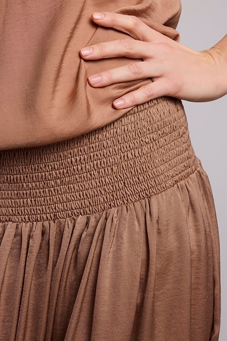 SKIRT DRAPEY SATIN DESERT 4