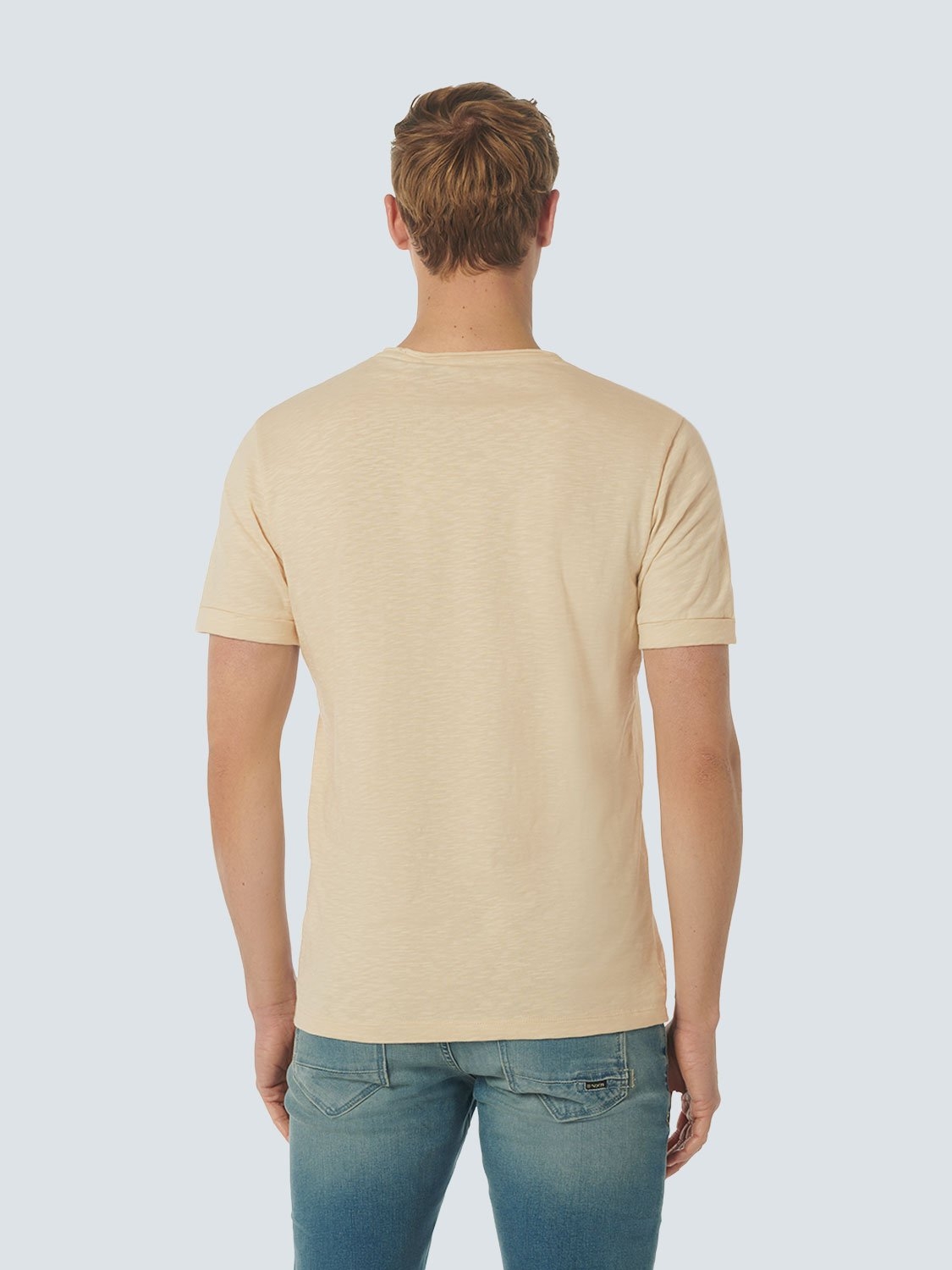 T-SHIRT CREWNECK SLUB CREAM 2