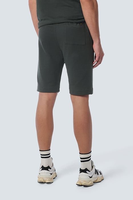 SHORT JERSEY SOLID JACQUARD SLUB DARK STEEL 2