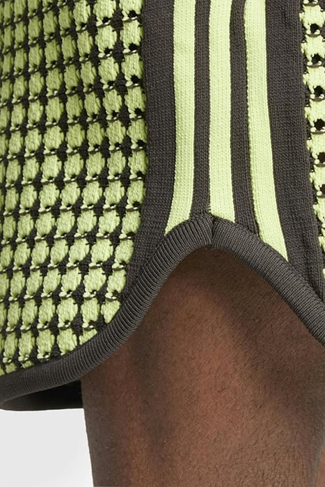 ADIDAS X WALES BONNER – KNIT SHORTS SEMI FROZEN YELLOW/NIGHT 4