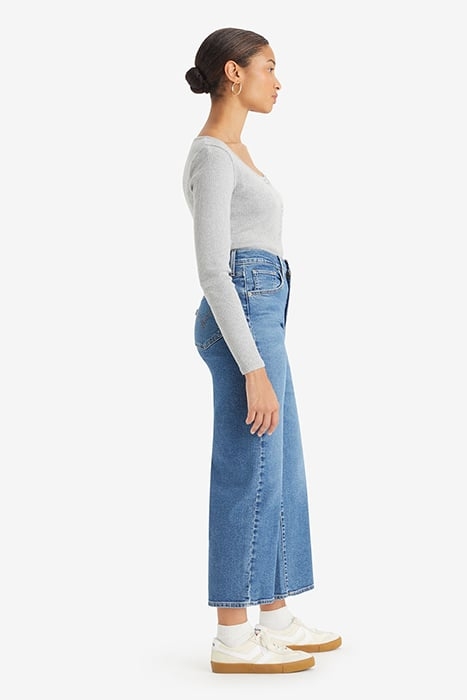HIGH STRAIGHT JEANS BLUE 4