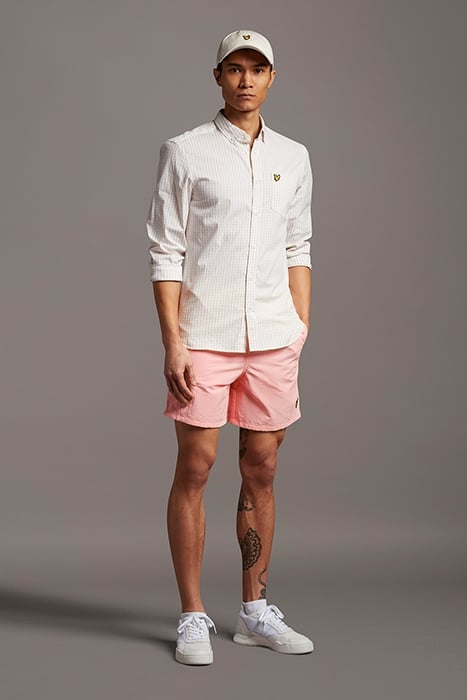 PLAIN SWIM SHORT PUNCH PINK 4