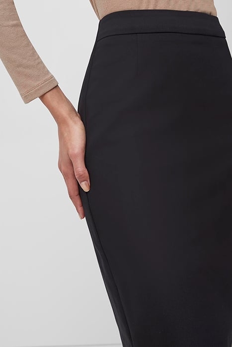 FINO GLASS STRETCH PENCIL SKRT BLACK 3