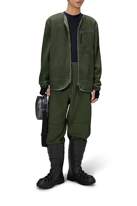 UNISEX FLEECE JACKET T1 GREEN 6