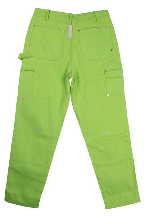 ABC. – DIAMOND STITCH DOUBLE KNEE PANT GREEN 2