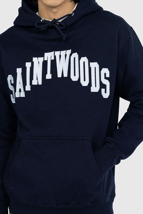 SAINTWOODS – ARCH HOODIE NAVY 4