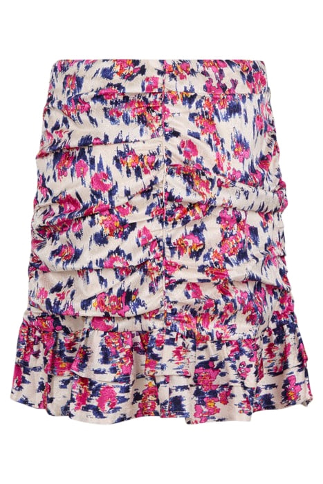 LA-FLORAL MINI SKIRT VARIOUS 5