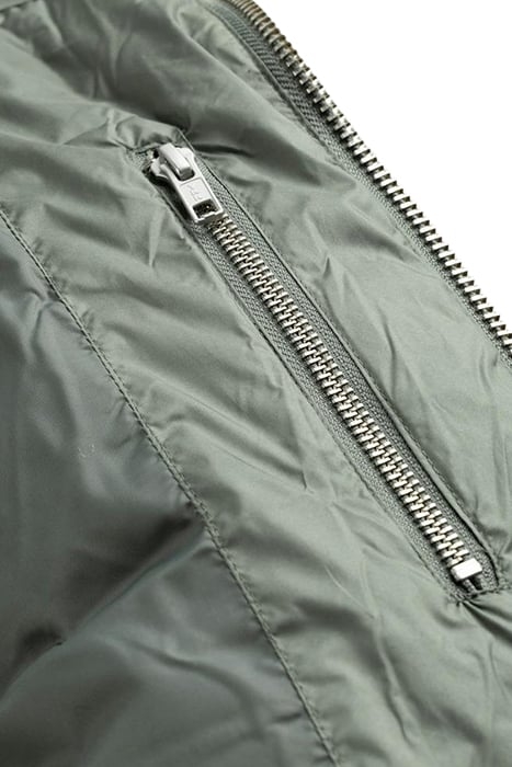 ENTIRE STUDIOS – MML HOODED PUFFER MOSS 4