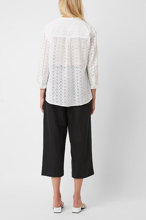 SUMMER BROIDERIE LS POPOVRSHRT WHITE 2