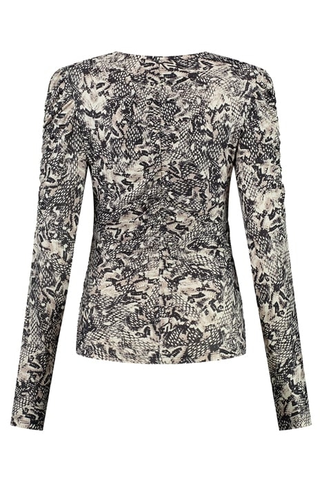 BABB TOP BLACK/HUMMUS 2