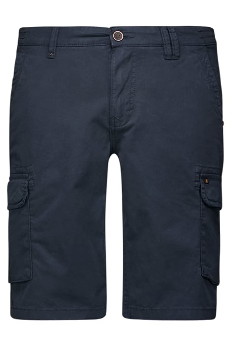 SHORT CARGO GARMENT DYED + STONE WASHED STRETCH NIGHT 4