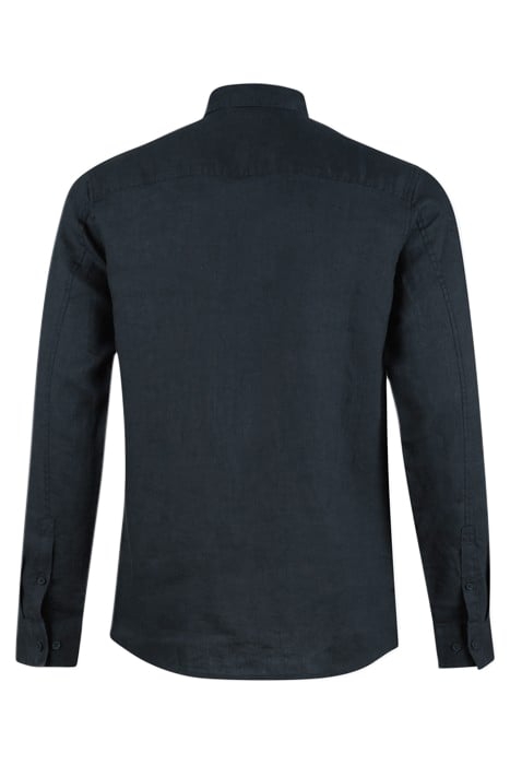 MA-LINEN SHIRT LS DARKGREY 5