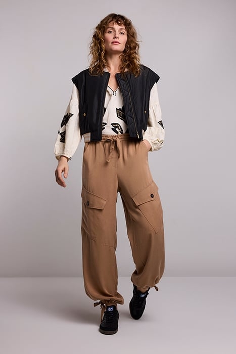 CARGO TROUSERS LYOCELL TWILL DESERT 2