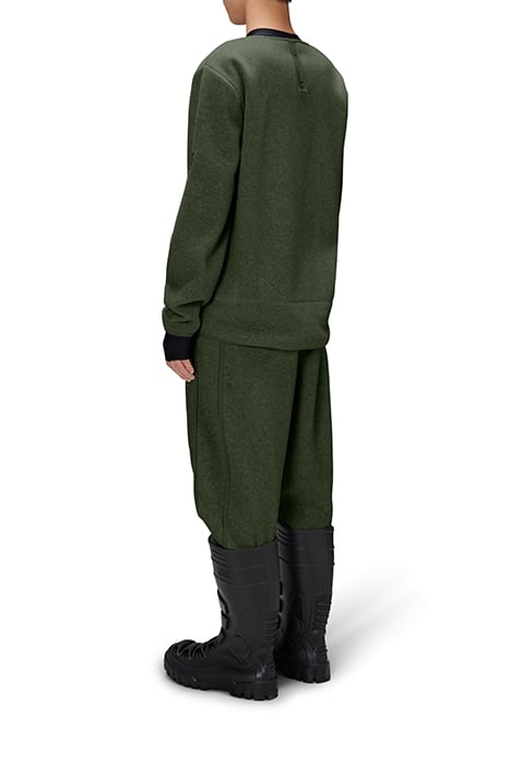 UNISEX FLEECE JACKET T1 GREEN 3