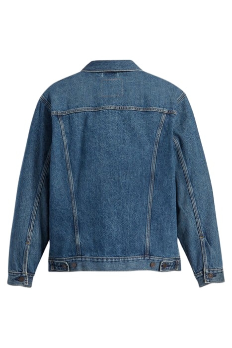 RELAXED JEANS DENIM JACKET BLUE 4