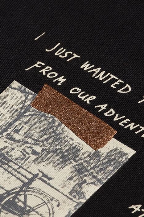 DEAR AMSTERDAM RELAXED FIT T-SHIRT EVENING BLACK 7