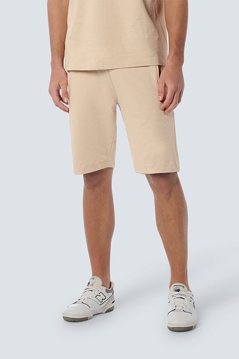 SHORT JERSEY SOLID JACQUARD SLUB CEMENT 1