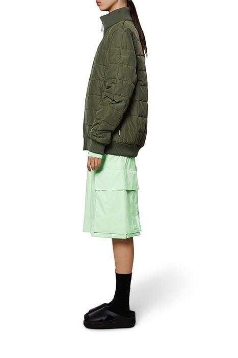 UNISEX LINER HIGH NECK JACKET W1T1 EVERGREEN 4