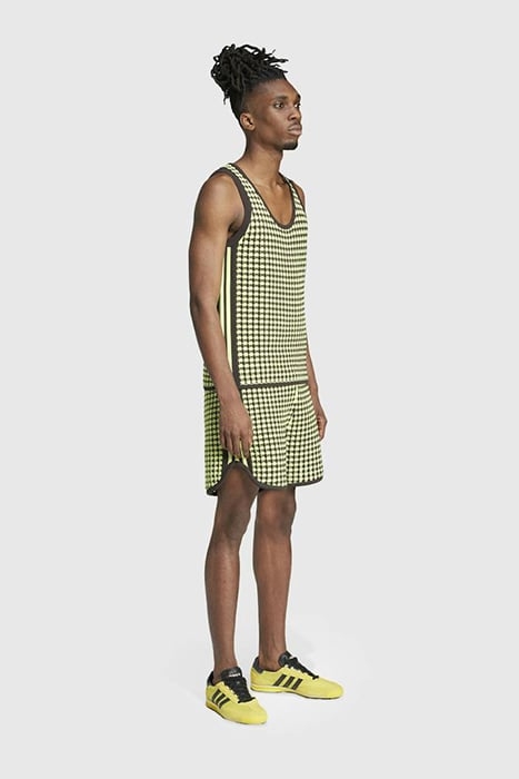 ADIDAS X WALES BONNER – KNIT SHORTS SEMI FROZEN YELLOW/NIGHT 3