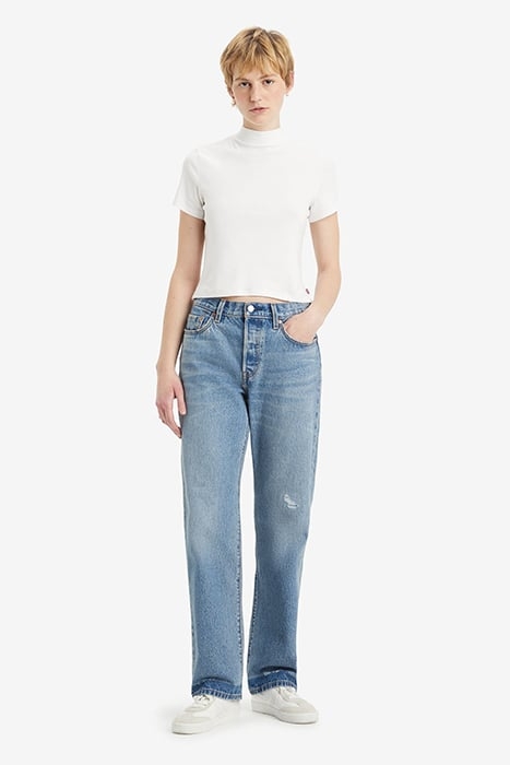 501 STRAIGHT JEANS BLUE 2