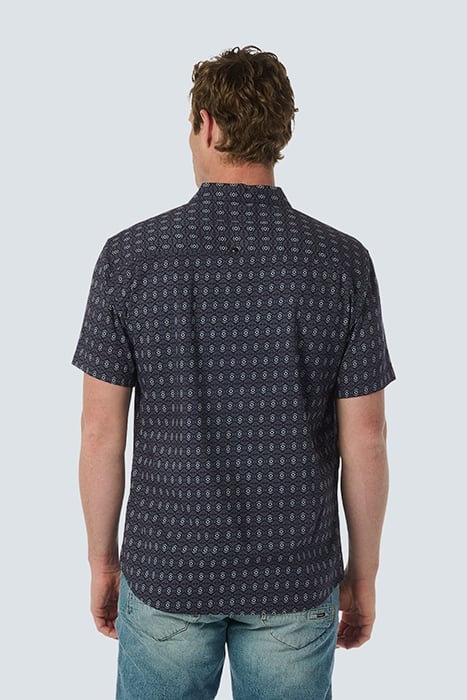 SHIRT SHORT SLEEVE RESORT COLLAR ALLOVER PRINTED NIGHT 2
