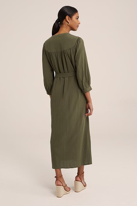 DRESS MID LENGTH ARMY GREEN 2
