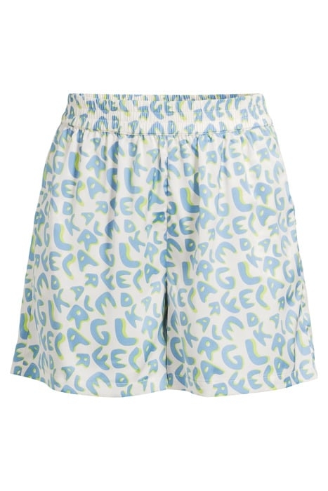 KARL LETTER WOVEN SHORT OFF WHITE 3