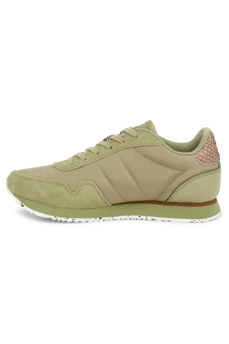NORA III LEATHER DUSTY OLIVE 6