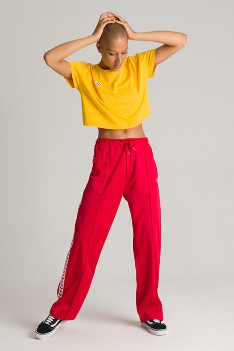 W RELAX IV TEAM PANT RED-WHITE-RED 2