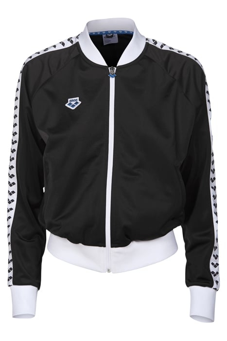 W RELAX IV TEAM JACKET BLACK-WHITE-BLACK 4