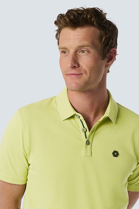 POLO PIQUE GARMENT DYED LIME 6