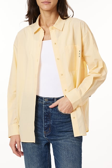 OVERSIZED SHIRT APRICOT GELATO 5