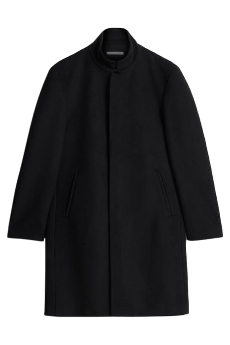 SHAWL LAPEL COAT BLACK 2