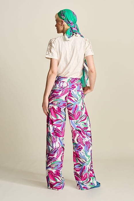 PANTS - WIDE LEG FIORE DI ZUCCA MULTI COLOUR 2