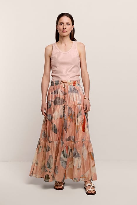 QUINTY: SKIRT LEAVES WITH LUREX MULTICOLOUR 1