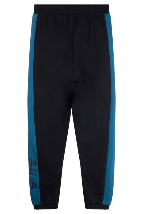 SUNGARIN BLOCKED SWEAT PANTS BLACK-LEGION BLUE 2
