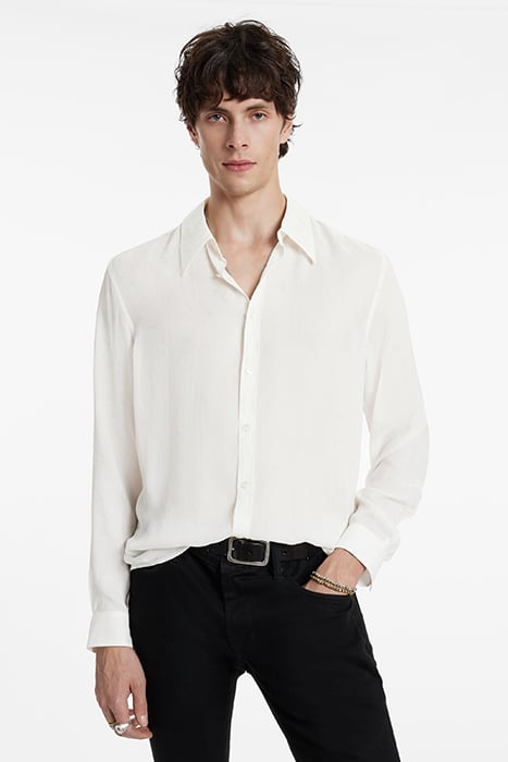POINTED COLLAR SHIRTS WHITE 1
