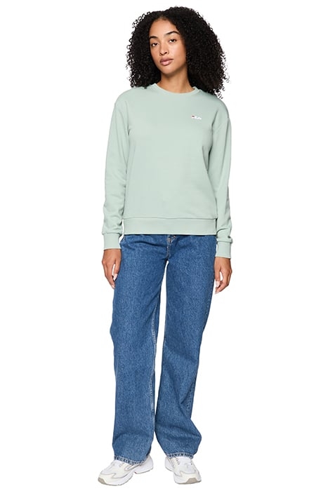 BANTIN SLIGHTLY CROPPED CREW SWEAT JADEITE 3