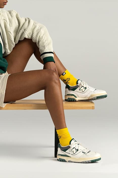 BB550VTG SNEAKERS IN SEA SALT & GREEN 2