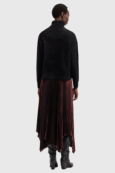 PHIA METALLIC SKIRT METALLIC RED 4