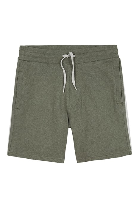 TROY-BAND | SWEATSHORTS ARMY GREEN MELANGE 1