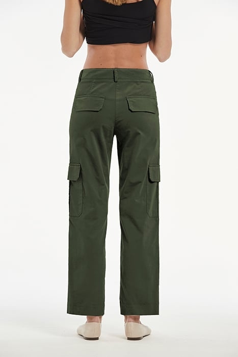 STRETCH COTTON ANDREU TROUSERS KAKI 2