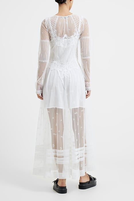 CHERISE LACE DRESS WHITE 2