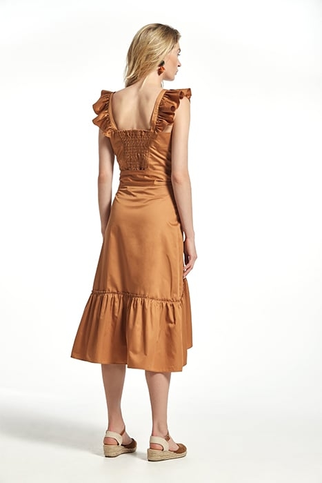 POPLIN CARACAS TOP CAMEL 2