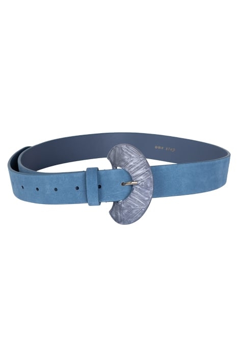 APIS - LAPIZ BLUE BELT IN CERTIFIED SUEDE LEATHER 2