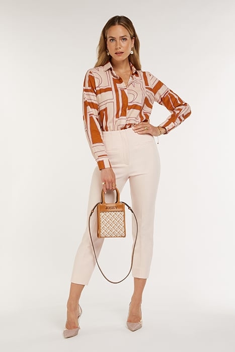 SISSIE PEACHY PINK COGNAC 1