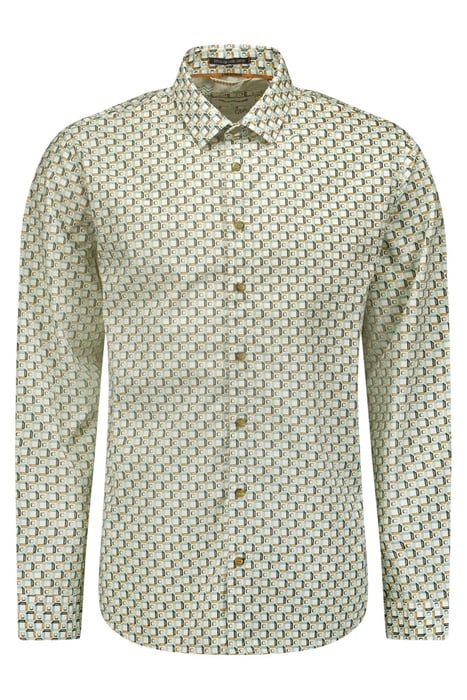 SHIRT STRETCH ALLOVER PRINTED MINT 4