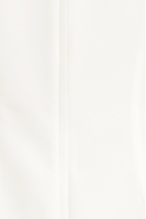 DRAPED MIDI DRESS WHITE 5