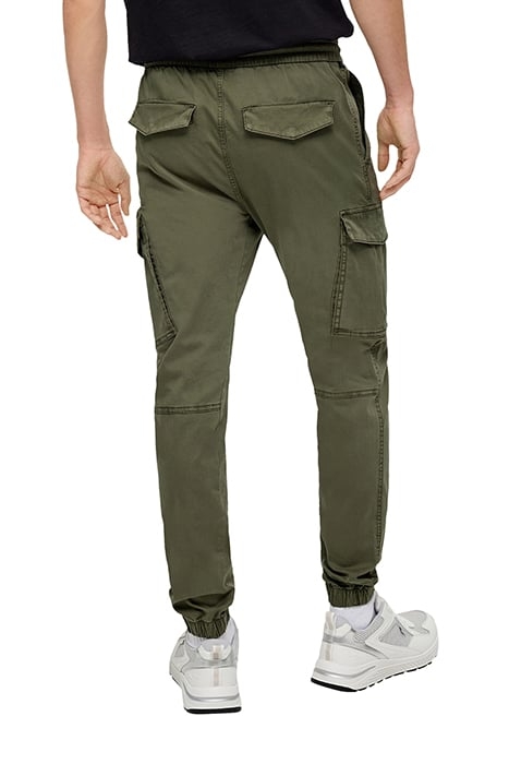 S.OLIVER-QS PANTS GREEN-OLIVE 2